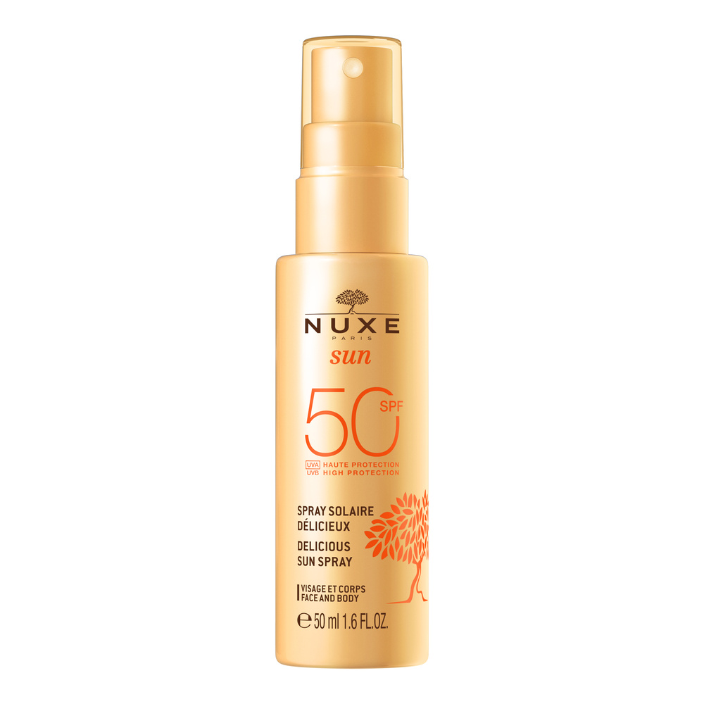Nuxe - Spray Solaire Délicieux SPF50 visage et corps Protecteur solaire 50 ml