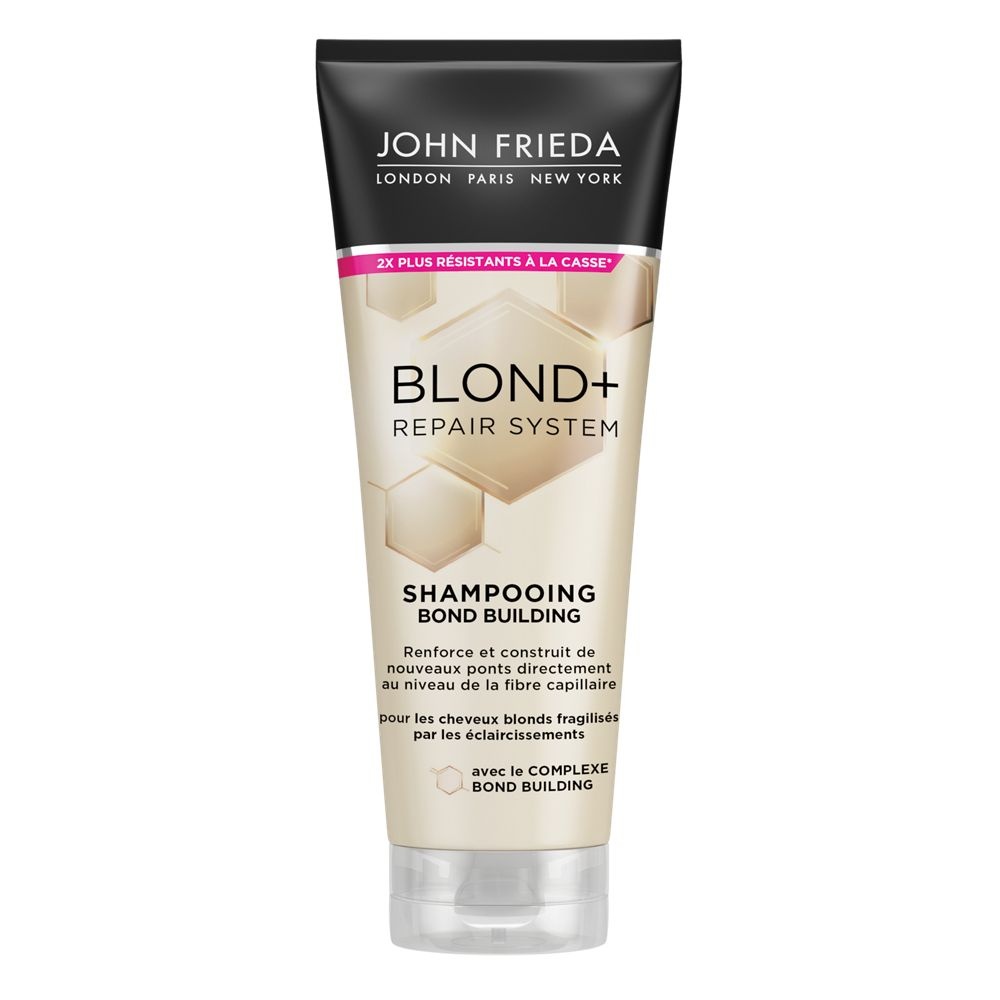 john frieda - Blond+ Repair System Shampooing Bond Building Shampoing Cheveux 250 ml