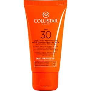 Tan Global Anti-Age Protection Tanning Face Cream SPF 30 auto-bronzant