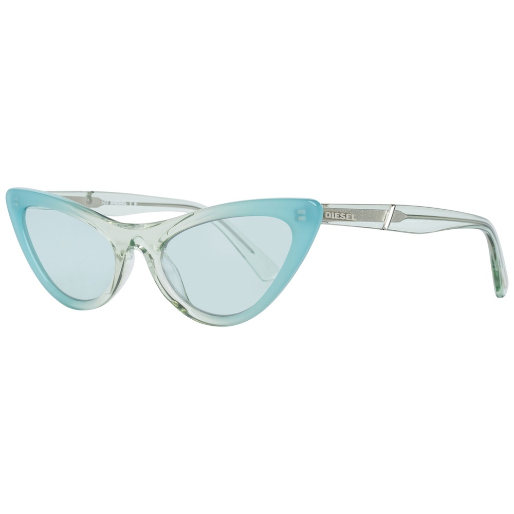 Diesel Charmant lunettes de soleil Femmes en turquoise avec protection 100% UVA&UVB