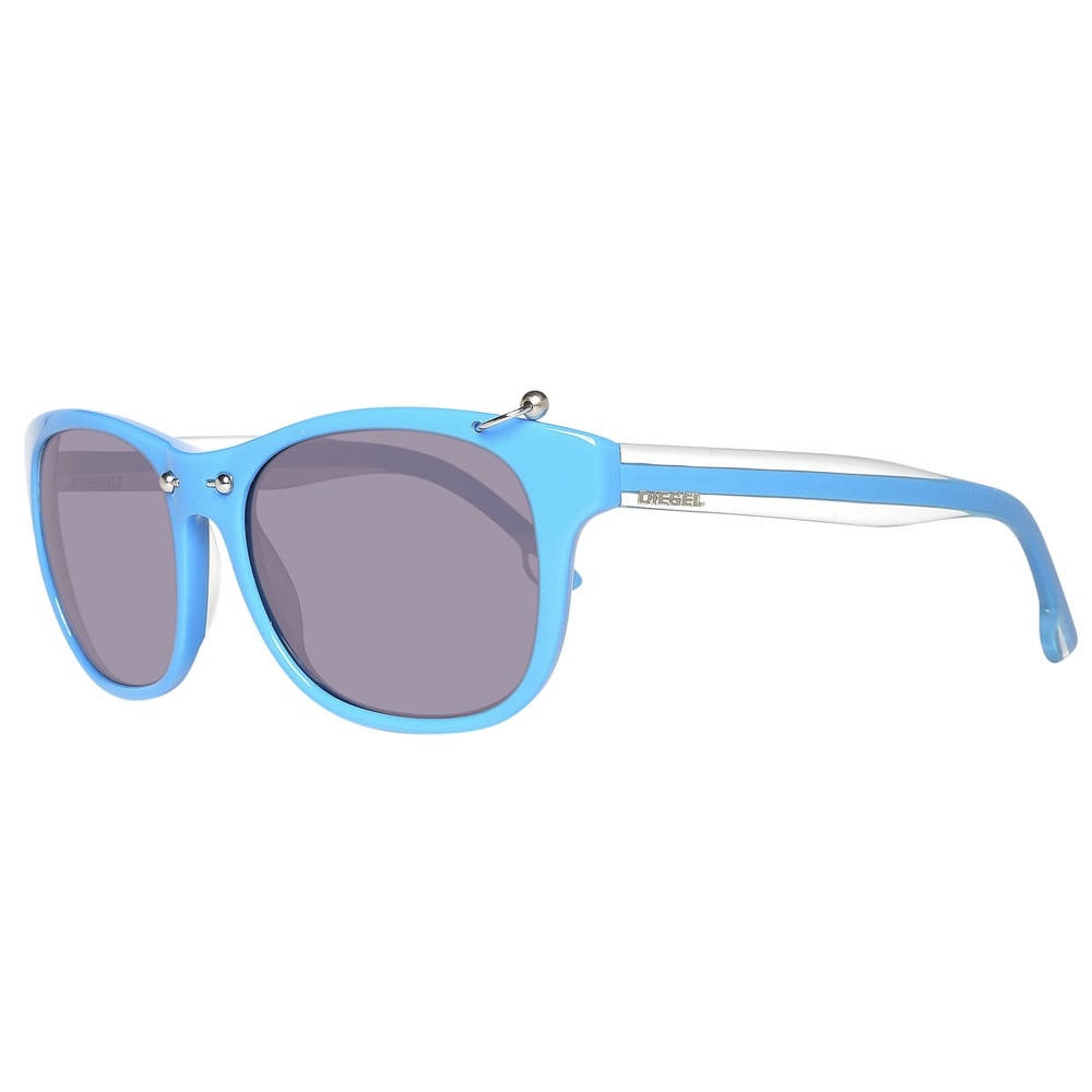 Diesel Superbes lunettes de soleil Femmes en bleu avec protection 100% UVA&UVB