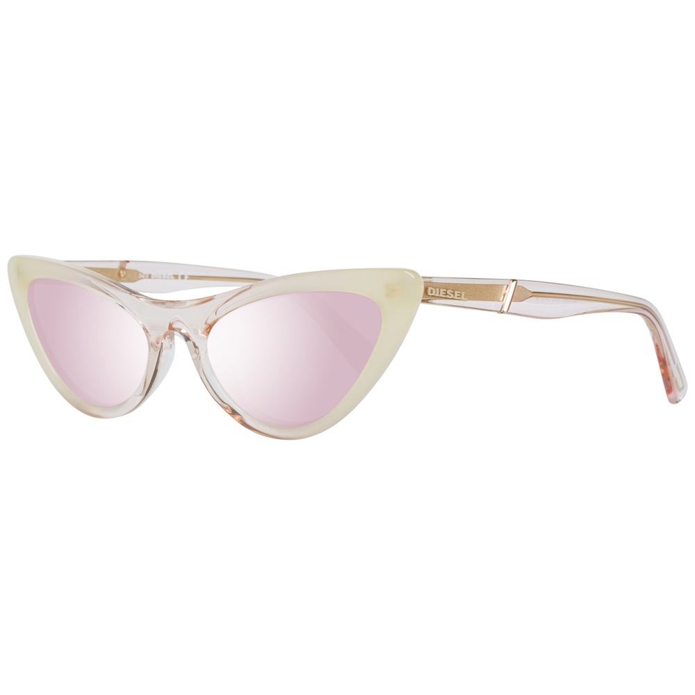 Diesel Uniques lunettes de soleil Femmes en rose avec protection 100% UVA&UVB
