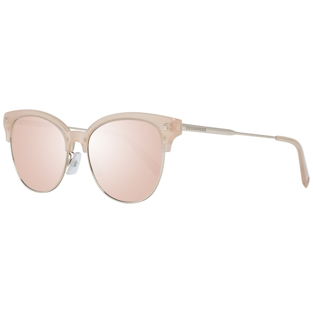 Dsquared2 Extraordinaires lunettes de soleil Femmes en rose avec protection 100% UVA&UVB