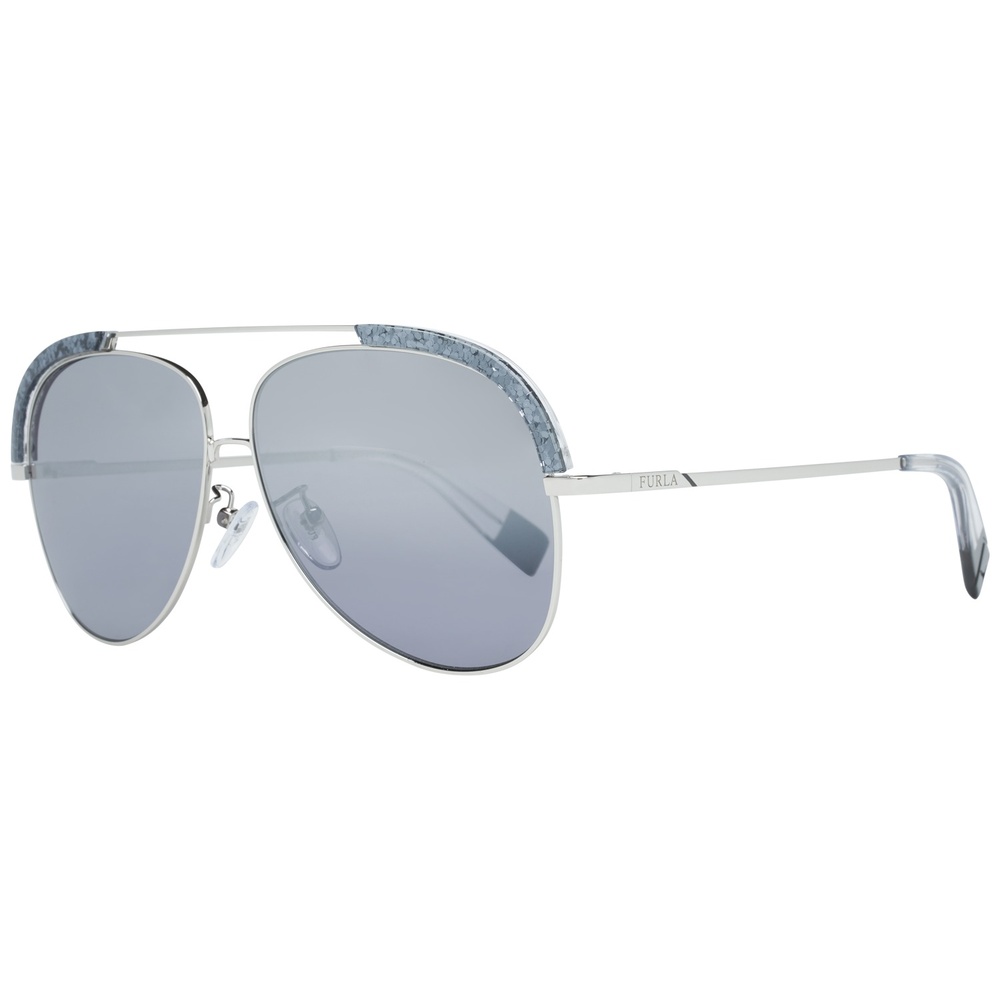Furla Impressionnantes lunettes de soleil Femmes en argent avec protection 100% UVA&UVB