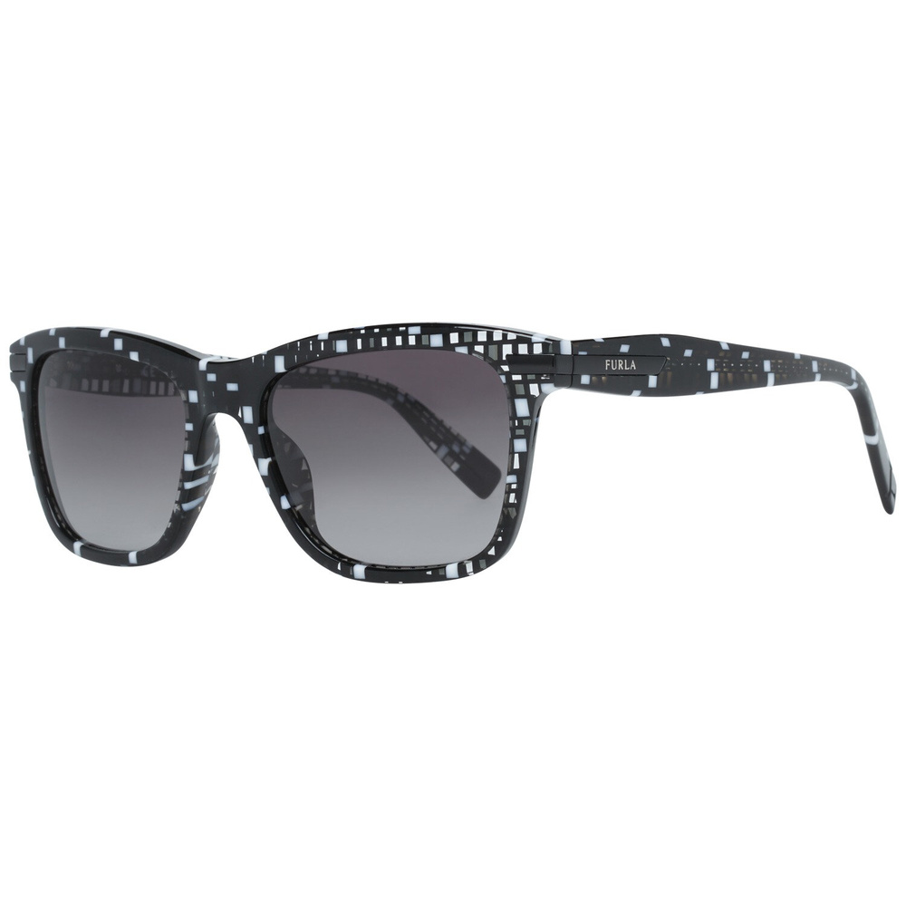 Furla Magistrales lunettes de soleil Femmes ennoir avec protection 100% UVA&UVB