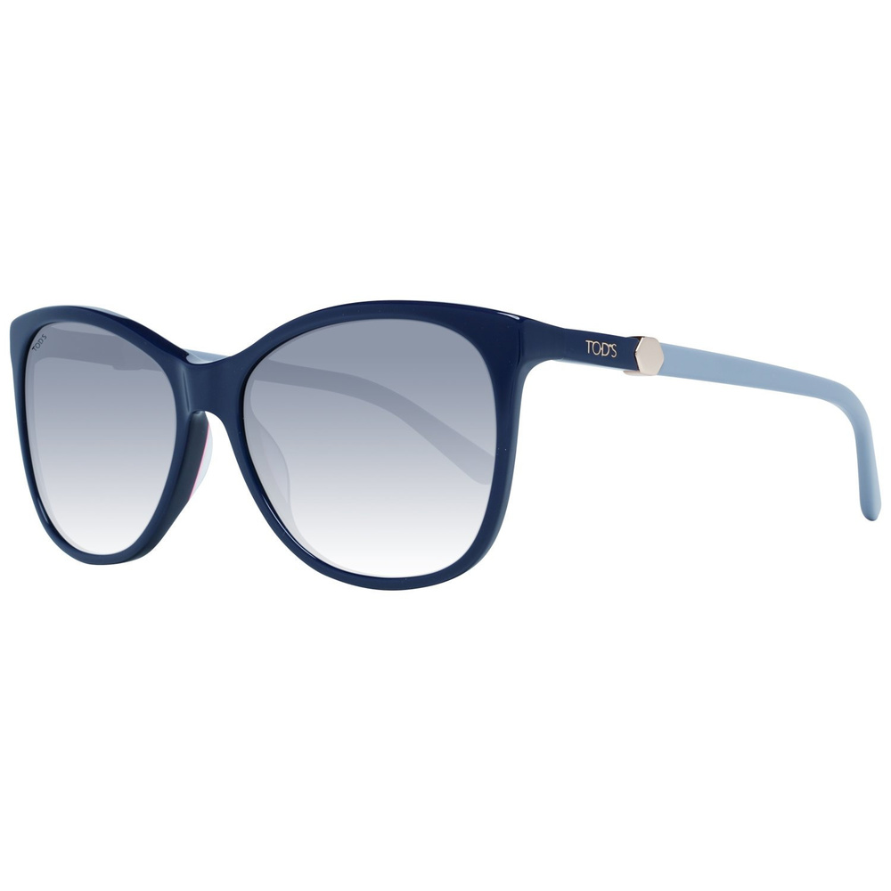 Tods Brillantes lunettes de soleil Femmes enbleu avec protection 100% UVA&UVB
