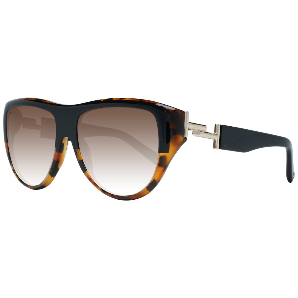 Tods Excellentes lunettes de soleil Femmes enmarron avec protection 100% UVA&UVB