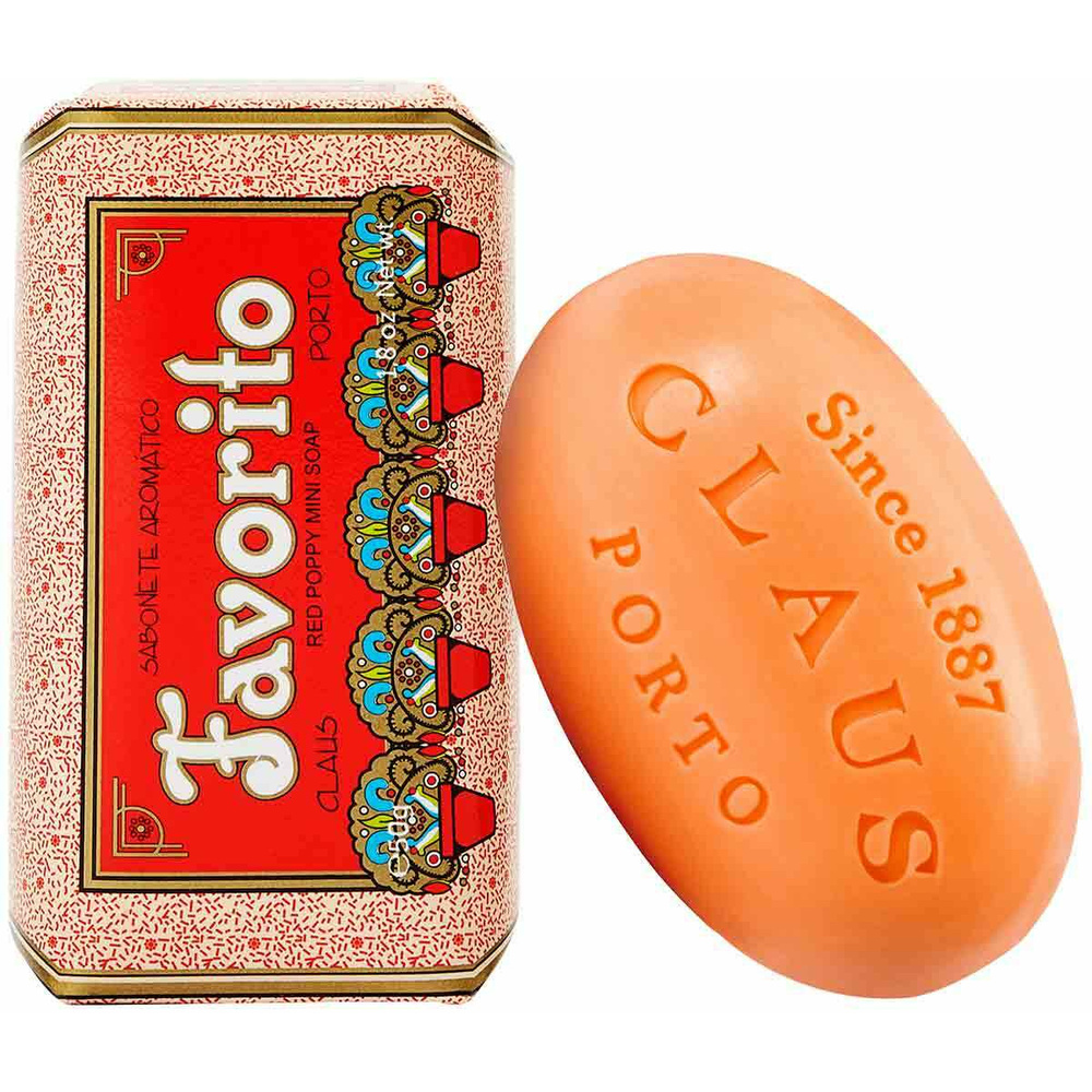 Claus Porto Favorito Red Poppy Mini Soap