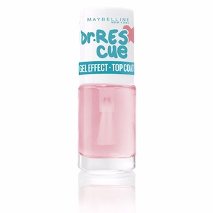 Dr.rescue Nail Care Gel Effect Top Coat Crayon blanc pour ongles 