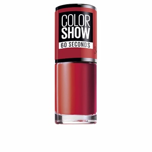 Color Show Nail 60 Seconds #349-power Red Maybelline Crayon blanc pour ongles 