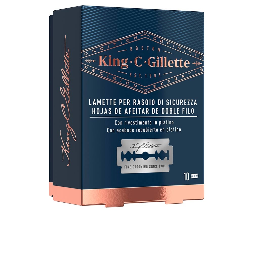 Gillette - Gillette King Double Edge Replacement Blades X Rasoir 1 unité