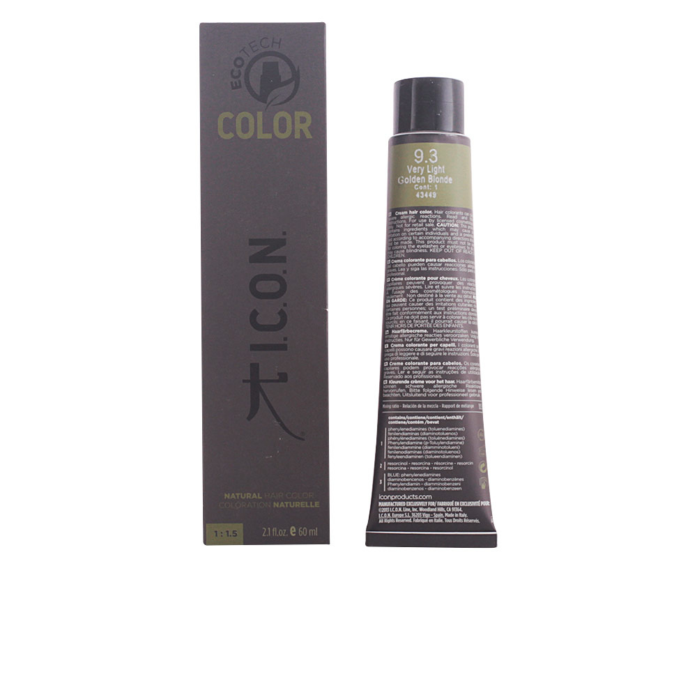 ICON - Ecotech Color Natural #9.3 Very Light Golden Blonde Coloration capillaire 60 ml