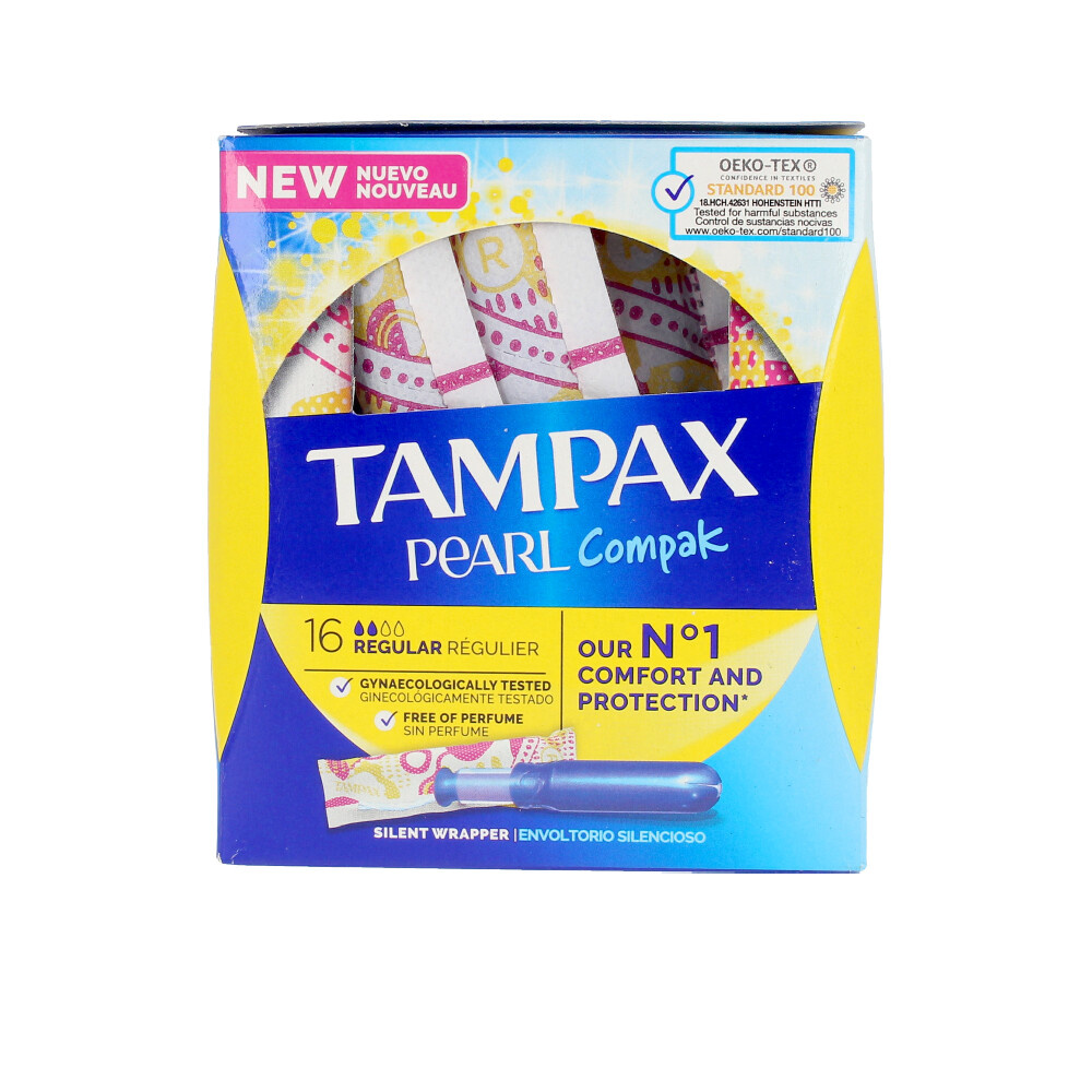 Tampax - Tampax Pearl Compak Tampón Regular Soin intime 1 unité