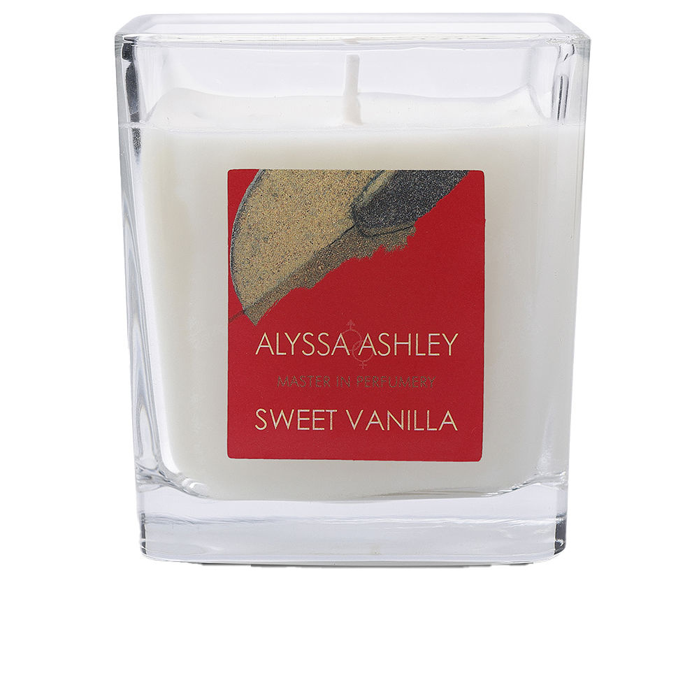 Alyssa Ashley - Bougie Aromatique Vanille Douce 145 Gr Objets parfumés 145 g