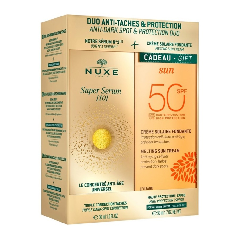 Nuxe - Super Serum + Nuxe Sun High Protection SPF50 Coffret cadeau 1 unité